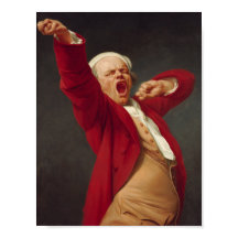 Joseph Ducreux Yawning Självporträtt