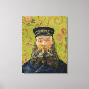 Joseph-Étienne Roulin (av Vincent van Gogh) Canvastryck