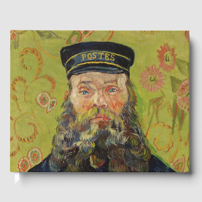 Joseph-Étienne Roulin (av Vincent van Gogh) Gästböcker (Framsida)