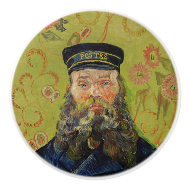 Joseph-Étienne Roulin (av Vincent van Gogh) Knopp (Framsidan)