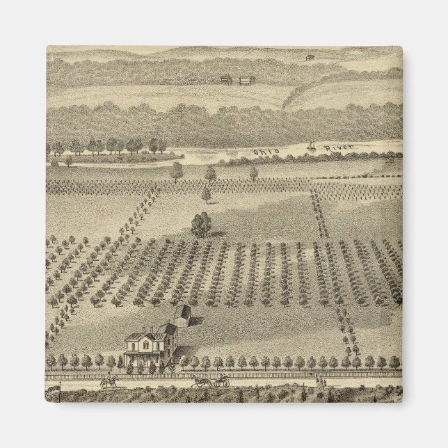 Joseph Farm och dess bostad Magnet (Framsidan)