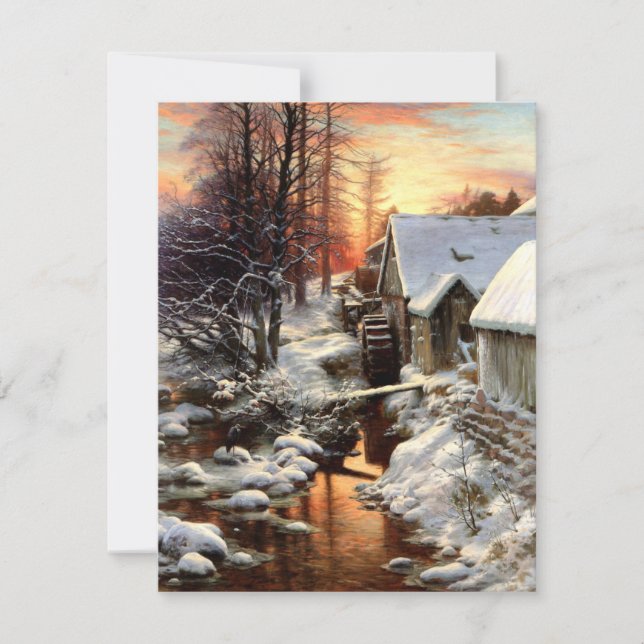 Joseph Farquharsons tystnad i Snö Kort (Framsida)