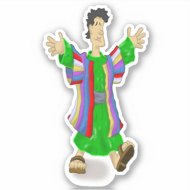 Joseph Genesis 37:1 Klistermärken (Framsida)