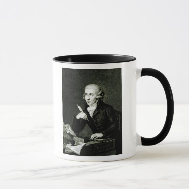 Joseph Haydn c.1770 Mugg (Höger)