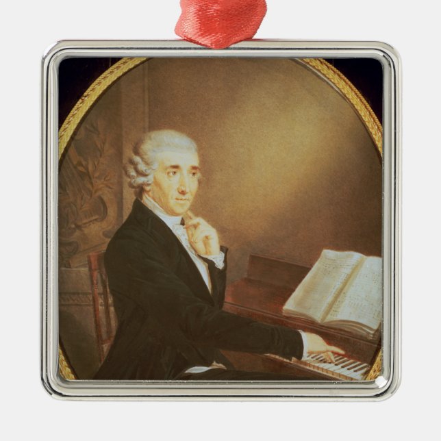 Joseph Haydn c.1795 Julgransprydnad Metall (Framsidan)