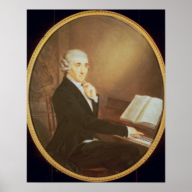 Joseph Haydn c.1795 Poster (Framsidan)