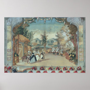 Joseph Haydn först kapacitet av hans opera Poster