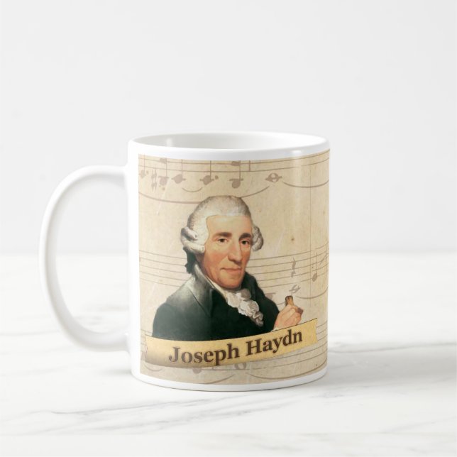 Joseph Haydn historisk mugg (Vänster)