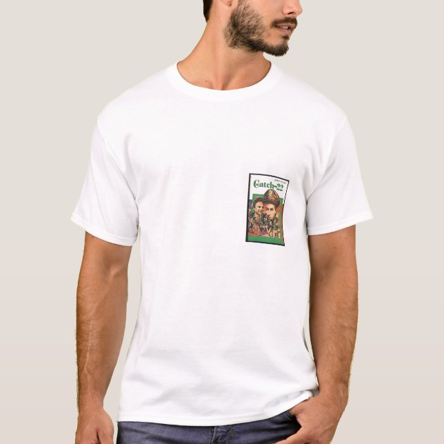 Joseph Heller fångar old school för 22 T-tröja Tee Shirt (Framsida)