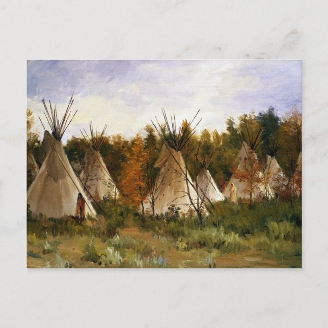 Joseph Henry Vassa sommarlägret Vykort (Framsida)