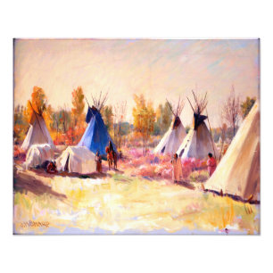 Joseph Henry Vassare The Blue Tepee Poster