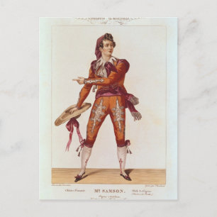 Joseph Isidore Samson i rollen som Figaro Vykort