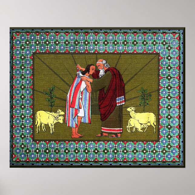 Joseph Jackar om Många Färg Poster (Framsidan)