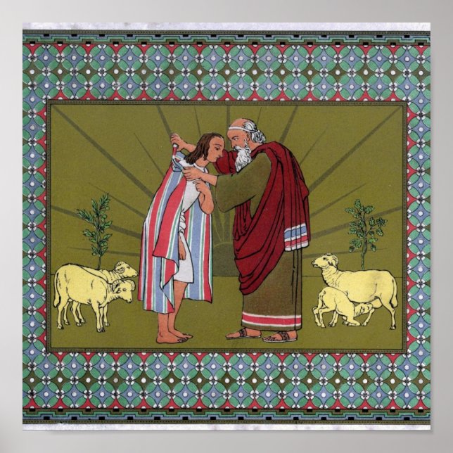 Joseph Jackar om Många Färg...Skriv ut Poster (Framsidan)