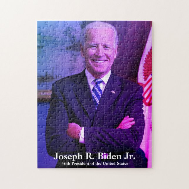 Joseph Joe Biden - Förenade Staters 46:e president Pussel (Vertikal)