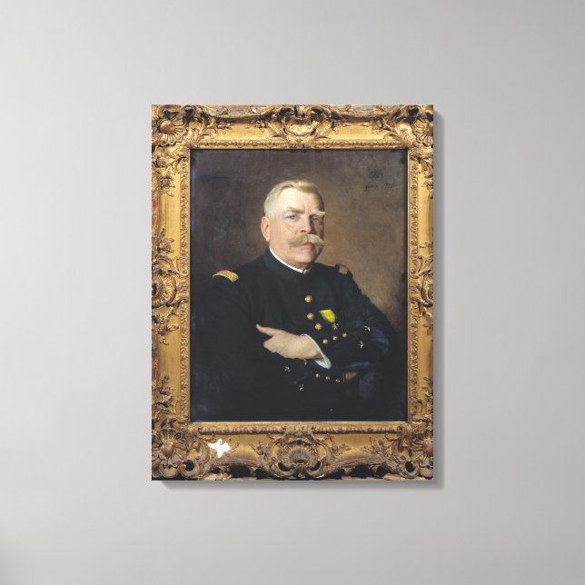 Joseph Joffre 1915 Canvastryck (Framsida)