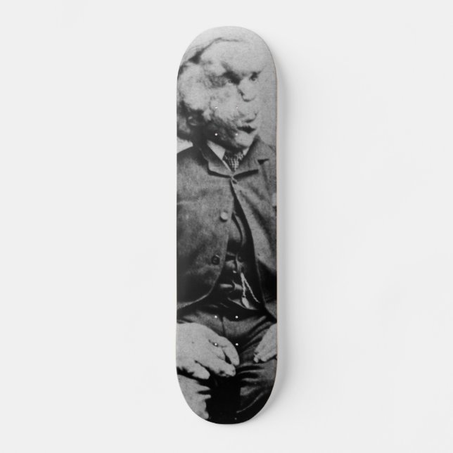 Joseph "John" Merrick elefantmanen från 1889 Skateboard Bräda 20 Cm (Framsida)