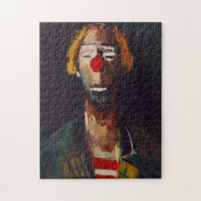 Joseph Kutter Clown Porträtt Pussel (Vertikal)