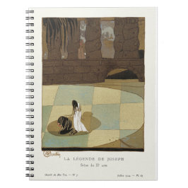 Joseph Legend, scen av Charles Martin Anteckningsbok