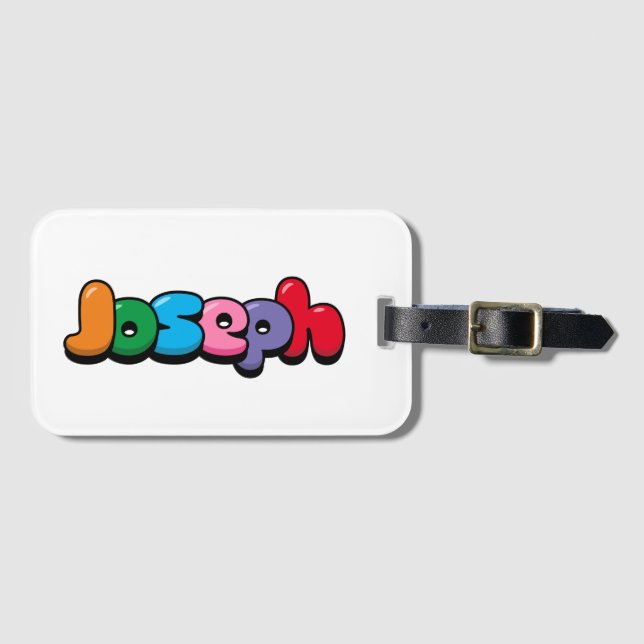 Joseph Luggage Tag Bagagebricka (Framsida horisontal)