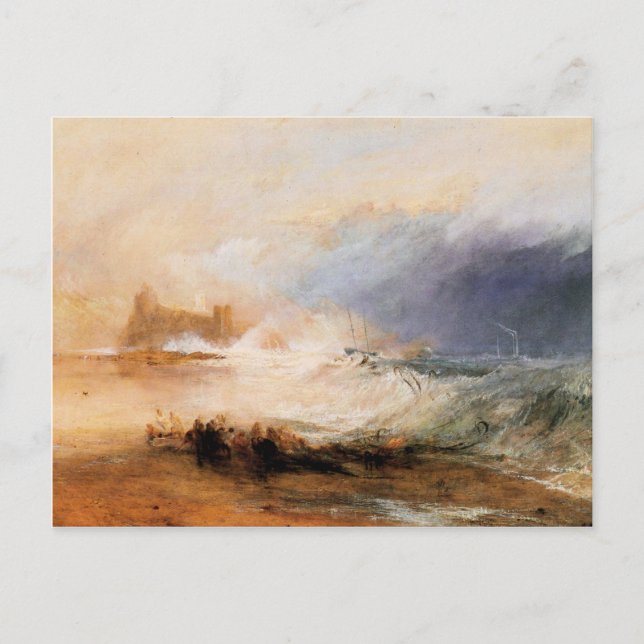 Joseph Mallord Turner - Northumberland Vykort (Framsida)