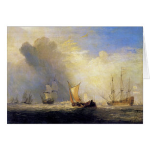 Joseph Mallord turner - Rotterdam ferryboats Hälsningskort