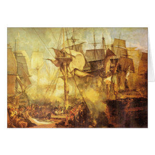Joseph Mallord turner - strid av Trafalgar OBS Kort