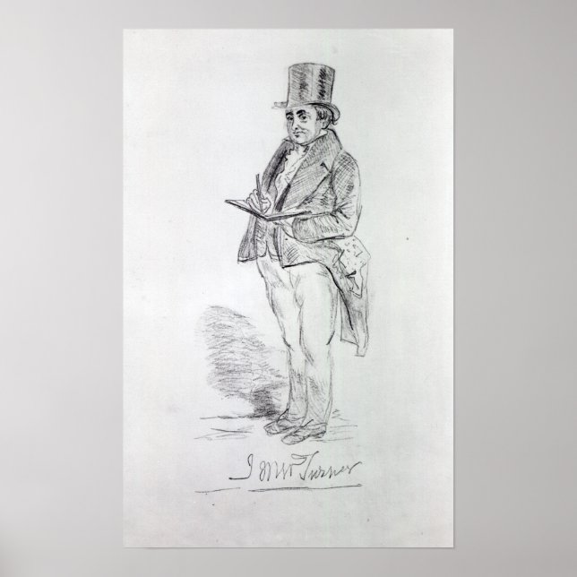 Joseph Mallord William Turner, 1844 Poster (Framsidan)
