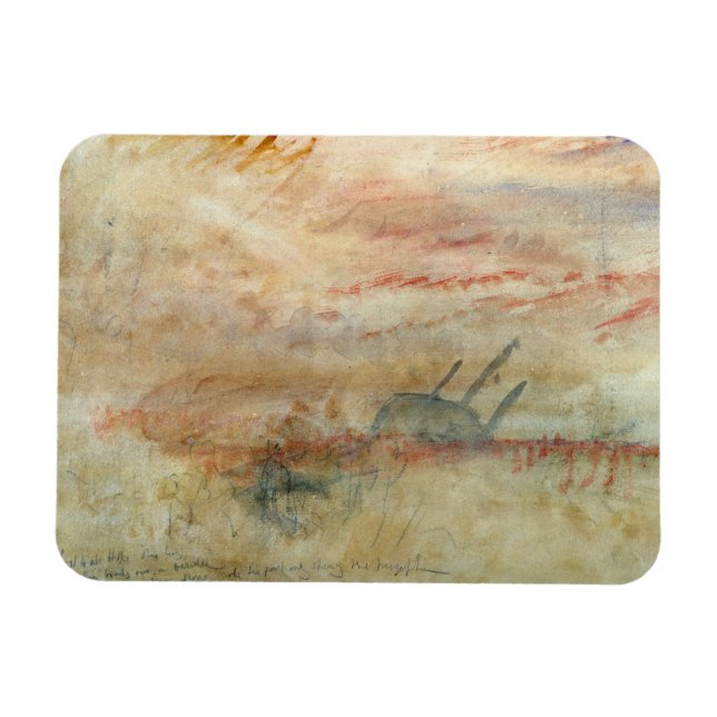 Joseph Mallord William Turner | Borttappad till al Magnet (Horisontell)