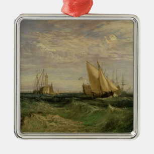 Joseph Mallord William turner confluencen av Julgransprydnad Metall