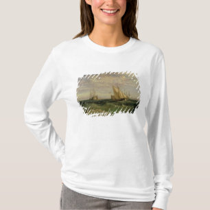 Joseph Mallord William turner confluencen av T-shirt