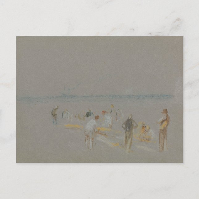 Joseph Mallord William Turner - Cricket på Vykort (Framsida)