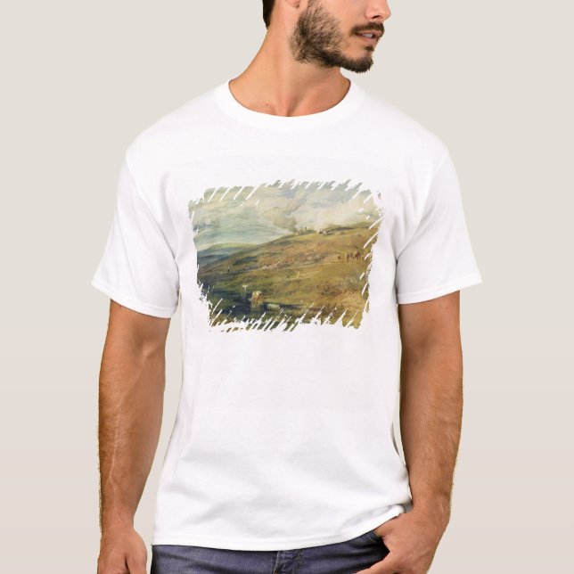 Joseph Mallord William turner | Dartmoor: Det surt Tee Shirt (Framsida)