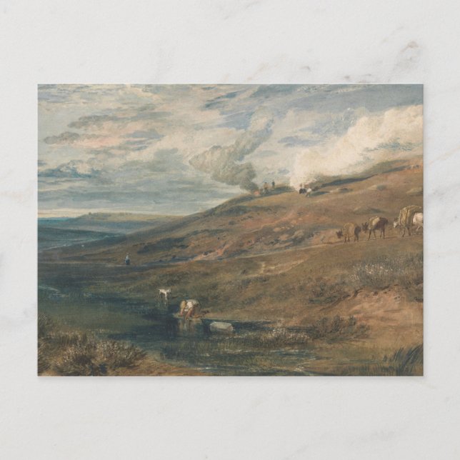 Joseph Mallord William Turner - Dartmoor Vykort (Framsida)