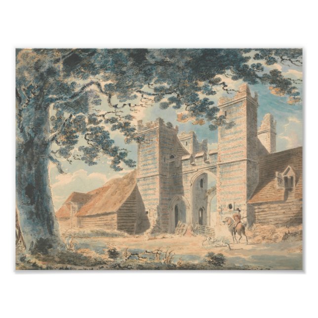 Joseph Mallord William Turner - Dent de Lejon Fototryck (Framsidan)
