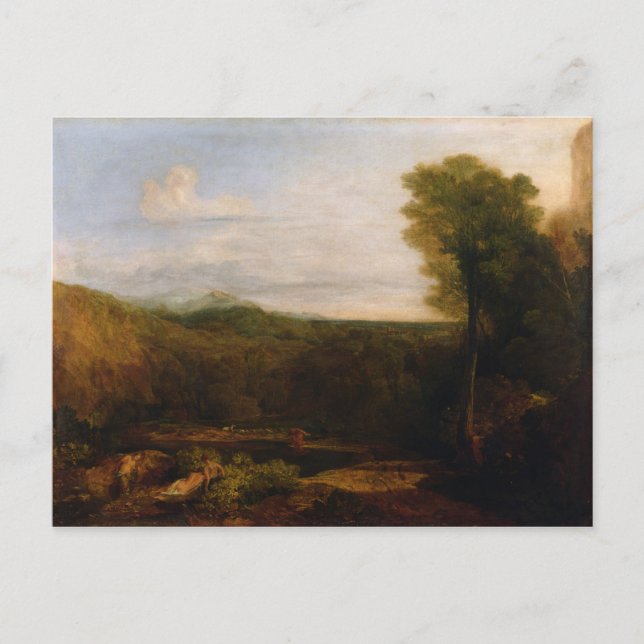 Joseph Mallord William Turner | ECHO och Narcissus Vykort (Framsida)