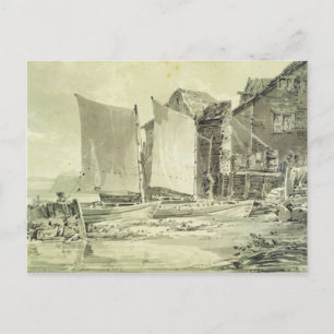 Joseph Mallord William Turner Fiskares bomull Vykort