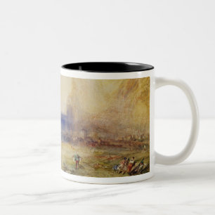 Joseph Mallord William turner Fluelen: Morgon ( Två-Tonad Mugg