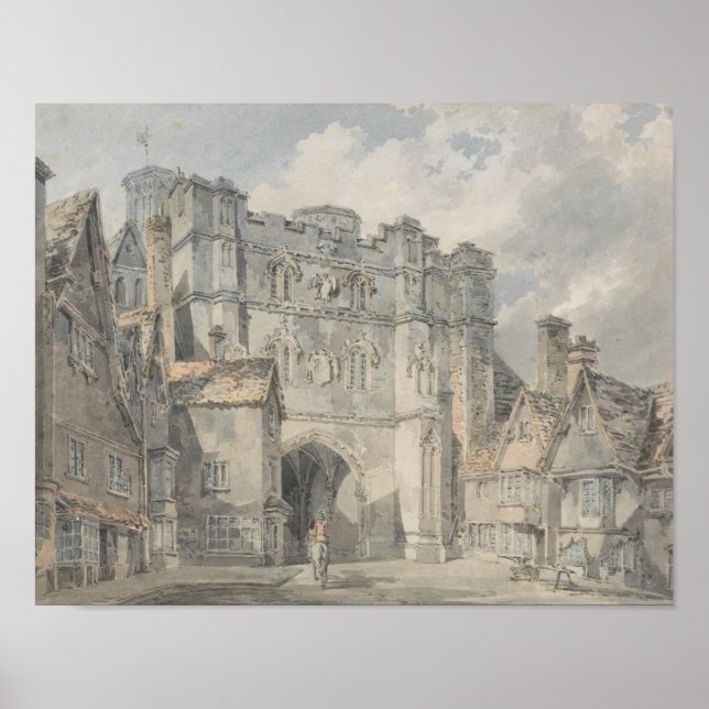 Joseph Mallord William Turner - Jesus Church Grind Poster (Framsidan)