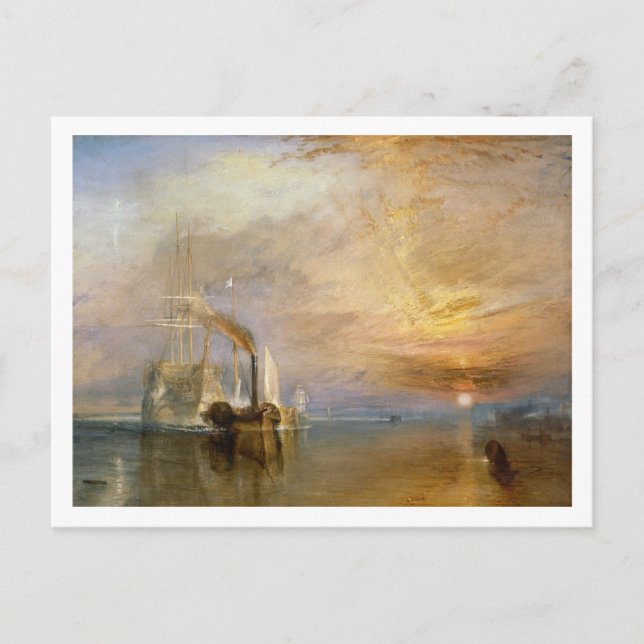 Joseph Mallord William Turner | Kamttemperatur Vykort (Framsida)