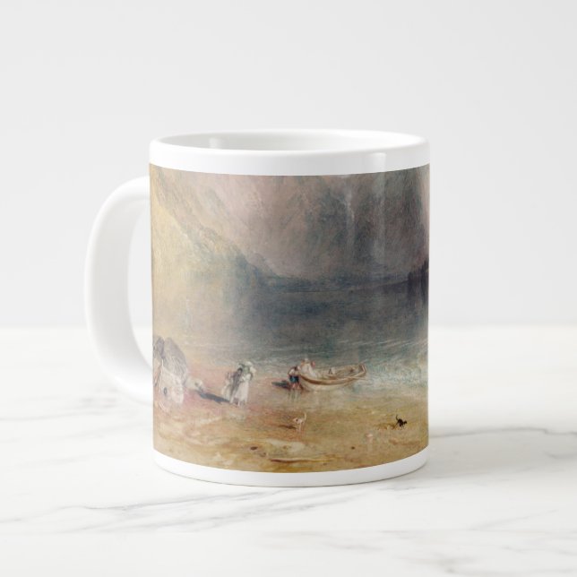 Joseph Mallord William Turner| Keswick Sjö, Cumb Jumbo Mugg (Framsida vänster)