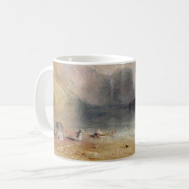 Joseph Mallord William turner | Keswick sjö, Cumb Kaffemugg (Framsida vänster)