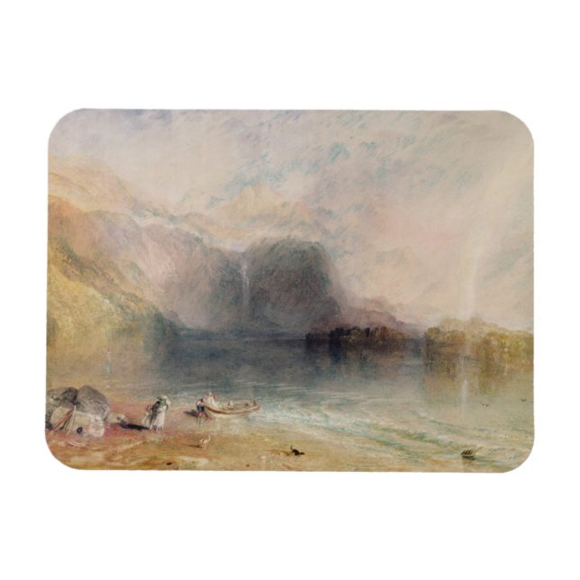Joseph Mallord William Turner | Keswick Sjö, Cumb Magnet (Horisontell)