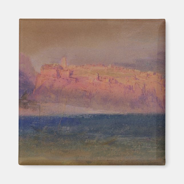 Joseph Mallord William Turner | Korsika, (Monaco?) Magnet (Framsidan)