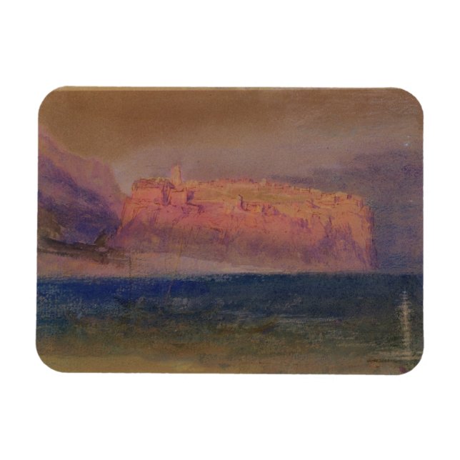 Joseph Mallord William Turner | Korsika, (Monaco?) Magnet (Horisontell)