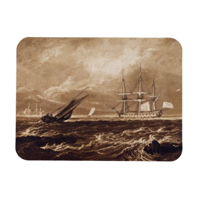 Joseph Mallord William Turner | Leader Sea Paj Magnet (Horisontell)
