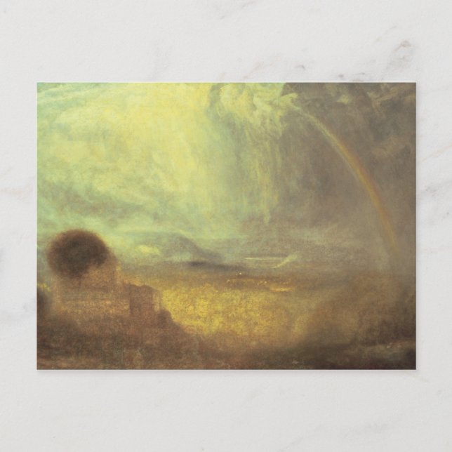 Joseph Mallord William Turner | Liggande med eller Vykort (Framsida)