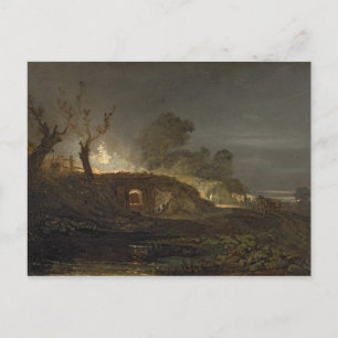 Joseph Mallord William Turner Lime Kiln i Coa Vykort