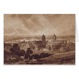 Joseph Mallord William turner London från Green Hälsningskort