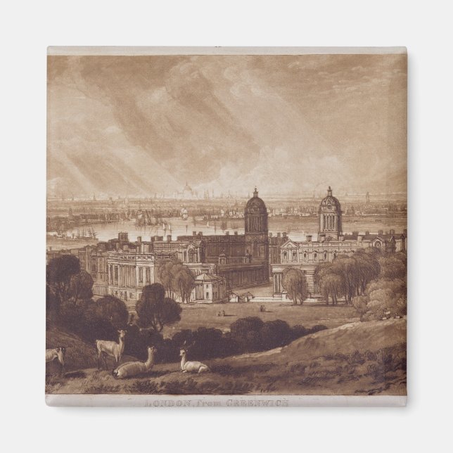Joseph Mallord William Turner | London från Greenw Magnet (Framsidan)